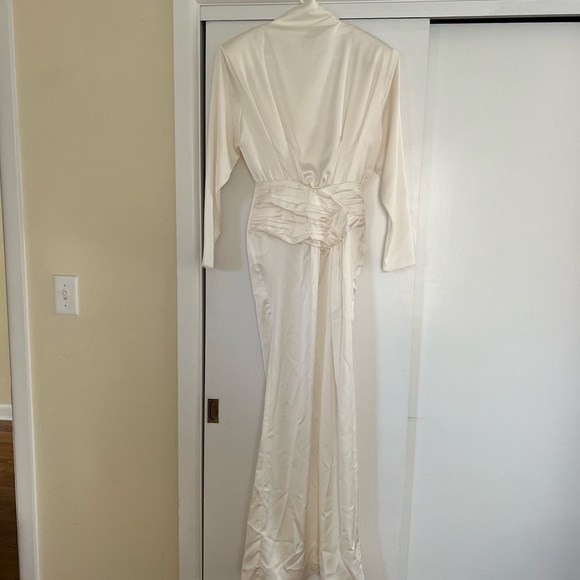 Agnes Maxi Dress in Shell White - Picture 12 of 16